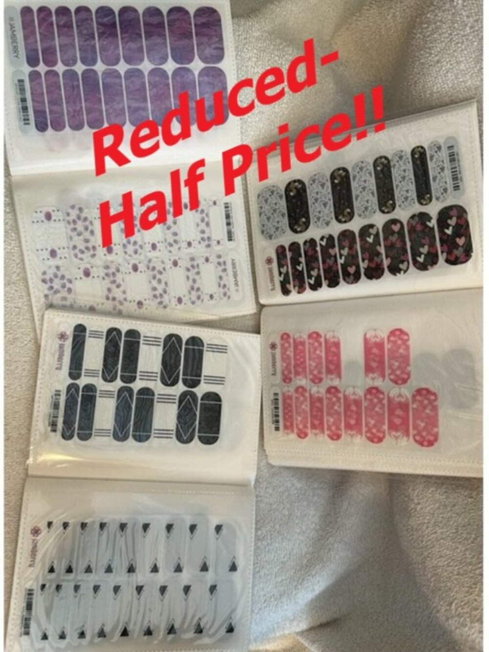 HUGE Jamberry Nail Wrap Collection, 100+ of Nail Wraps inc. Disney, Hard-to-Find